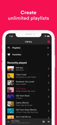 Music Player ‣: Screenshot 2 von 3