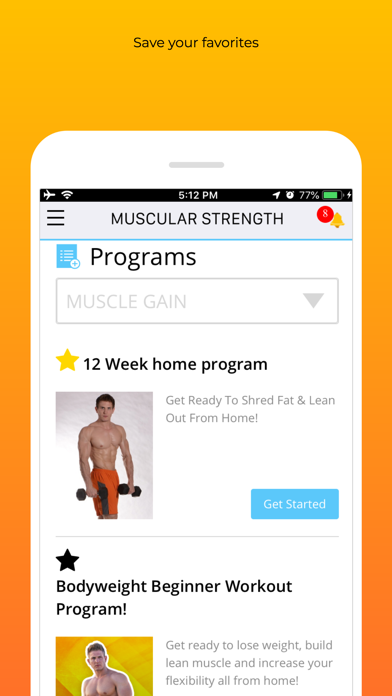 Screenshot #2 pour Muscular Strength App
