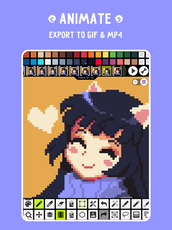 Screenshot #5 pour Pixel Studio for pixel art