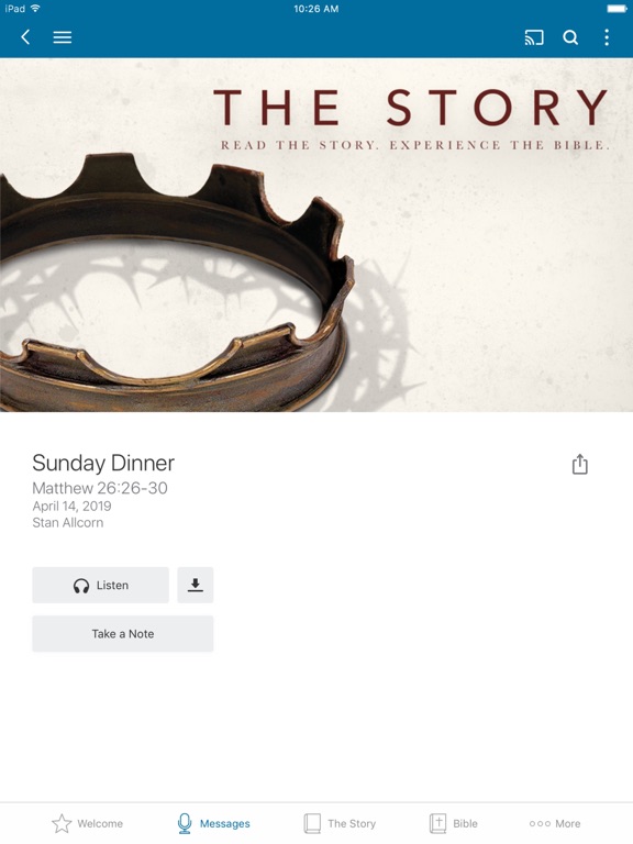 Pioneer Drive Baptist Church iPad screenshot 3 - Lifestyle app