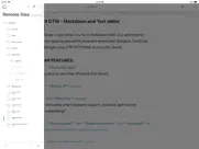 gtw - markdown & text editor айпад изображения 3