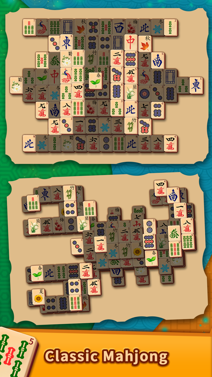 Mahjong Solitaire Puzzles official gameplay screenshot 4