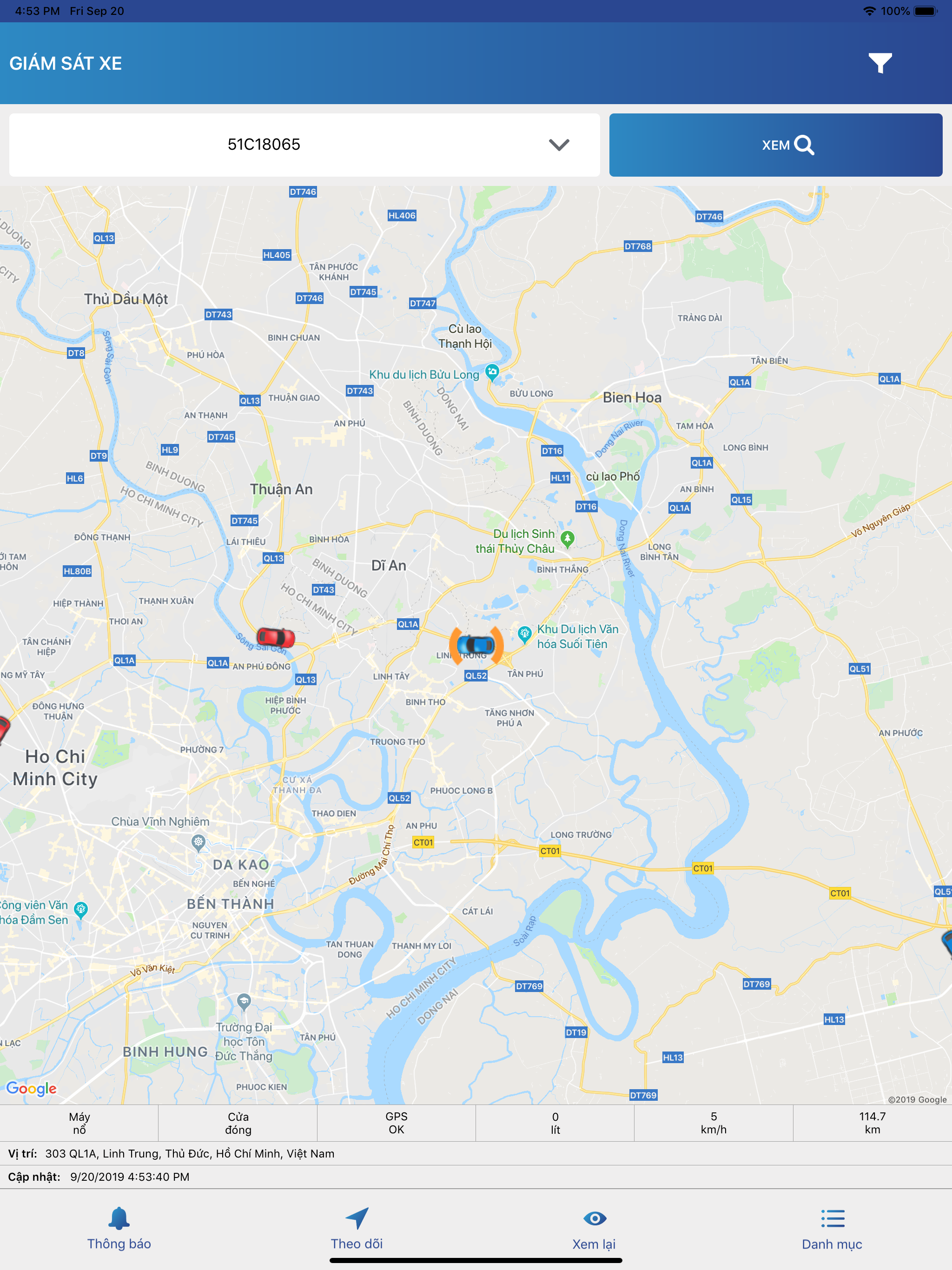SG GPS screenshot 10