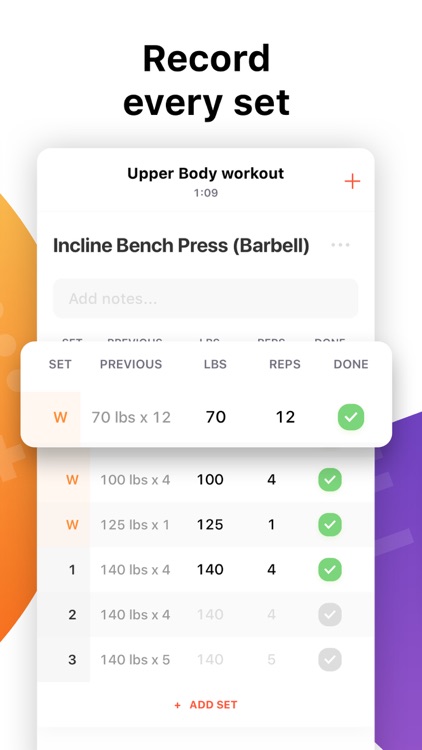 Weight Lifting Tracker by Bolt screenshot-3