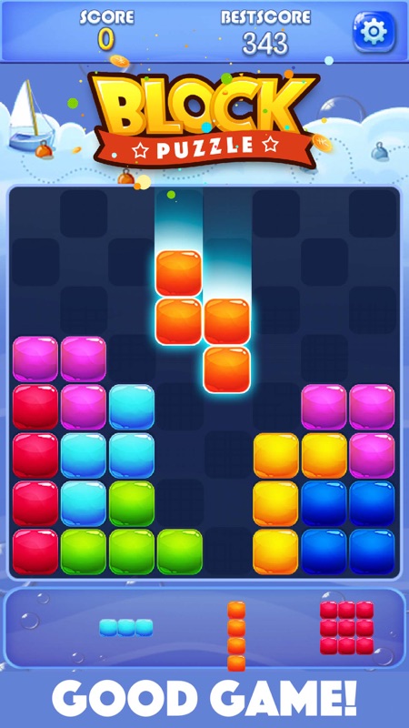 Candy Block Puzzle Blitz screenshot 1