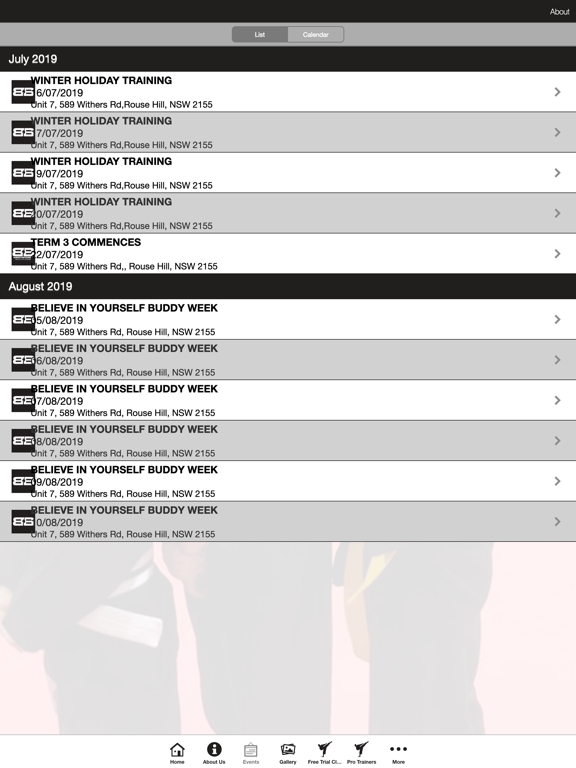 Screenshot #6 pour BBP Martial Arts Academy