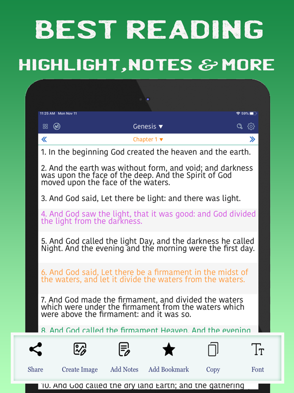 Screenshot #5 pour KJV Commentary Bible Offline