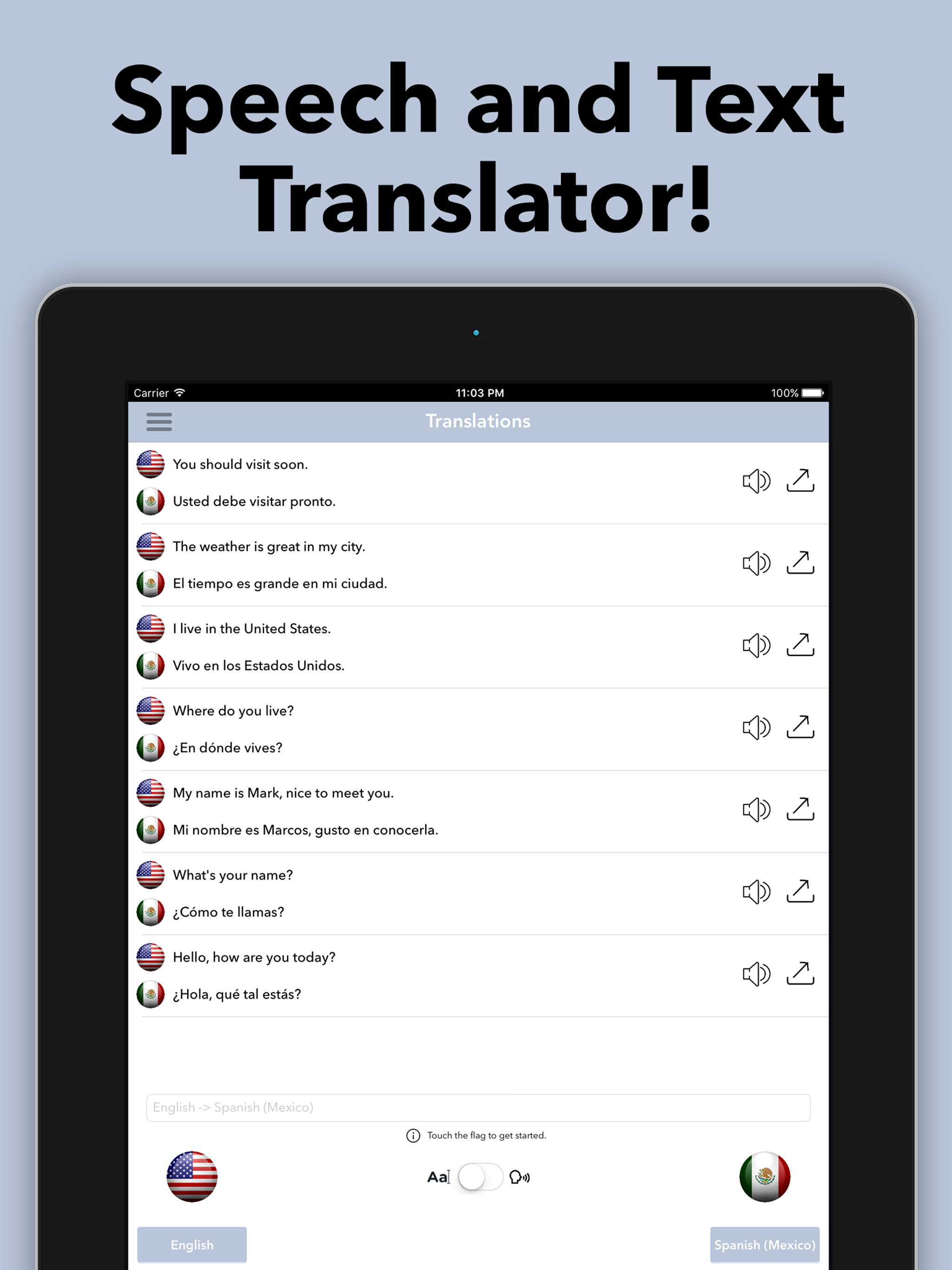 Traductor de Ingles a Español