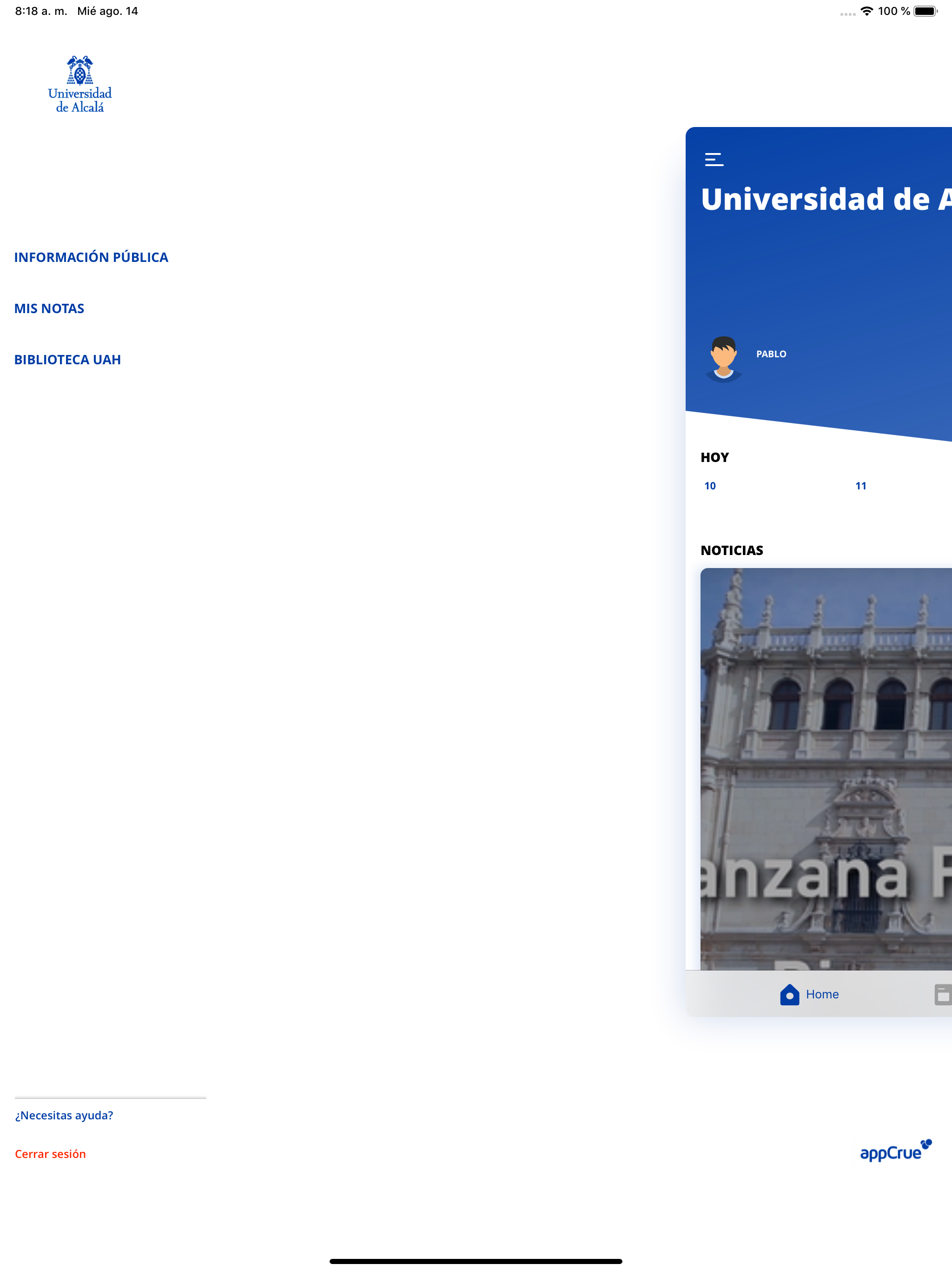 UAH - Universidad de Alcalá screenshot 12