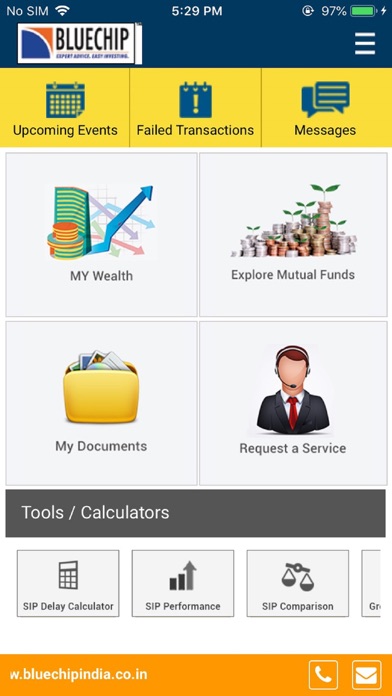 Screenshot #1 pour BLUECHIP MF PORTFOLIO