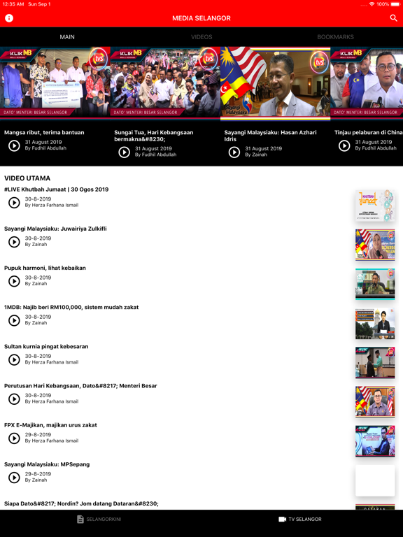 Screenshot #4 pour Media Selangor