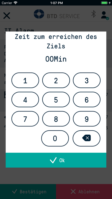 BTD ALARM screenshot