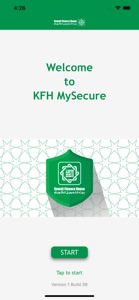 KFH MySecure screenshot #1 for iPhone