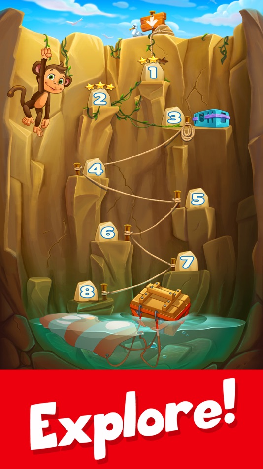 #6. Tropic Trouble Match 3 Builder (iOS) 来自: Qublix
