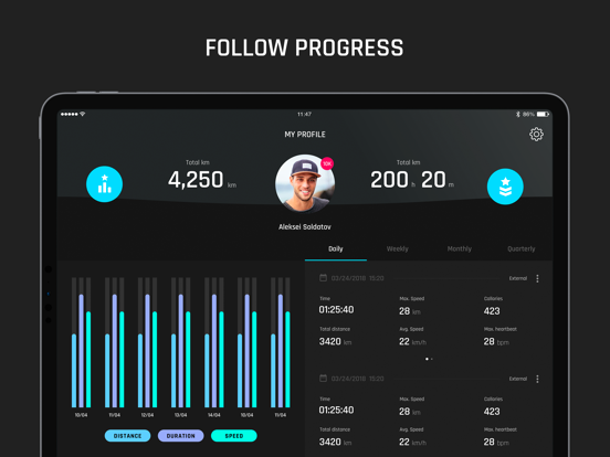 Screenshot #6 pour MoonRun Fitness