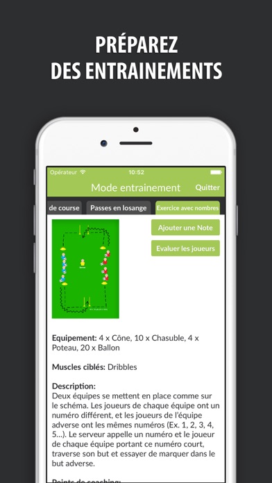 Screenshot #3 pour Smart Football Coach++