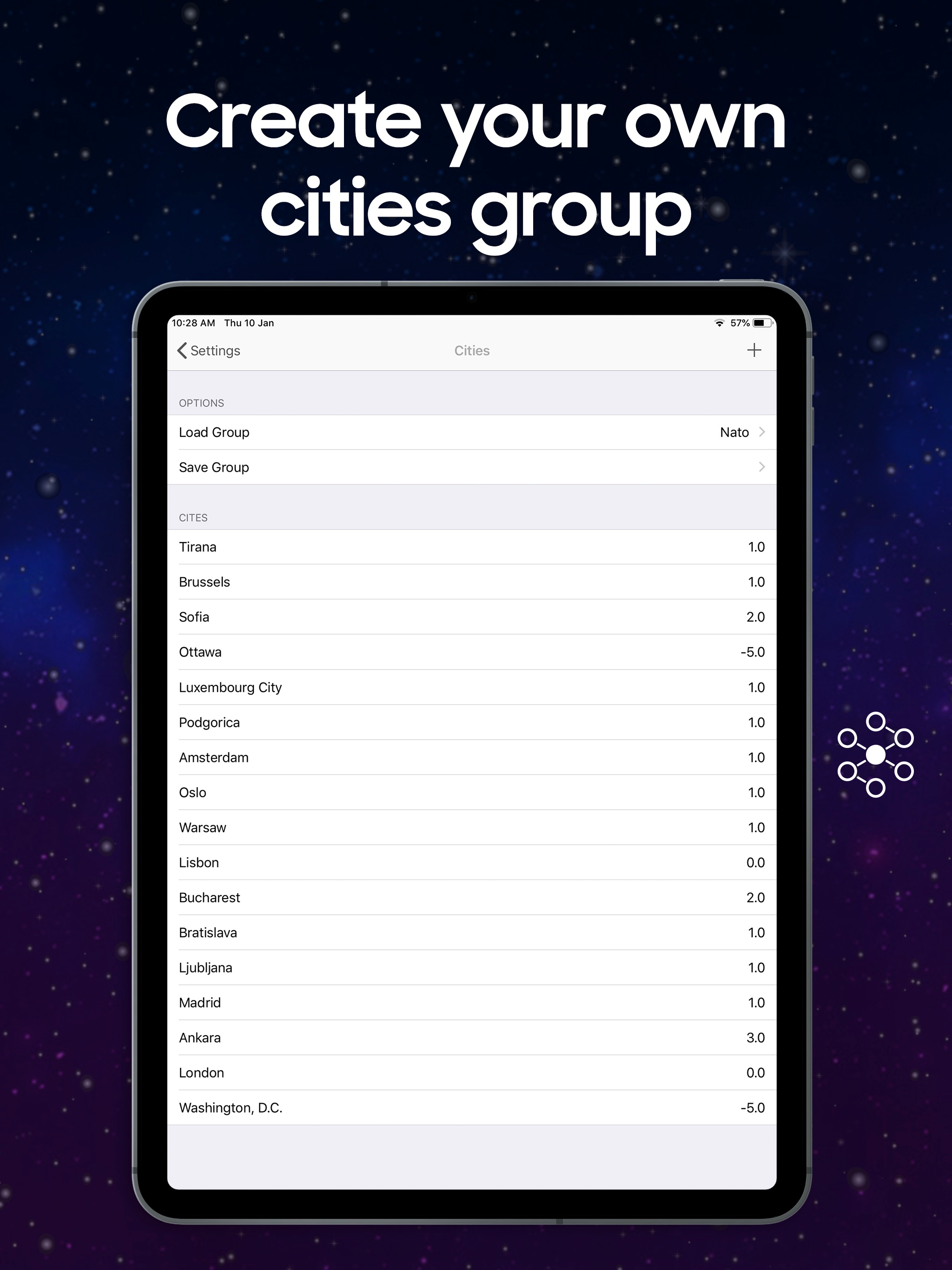 Time Glance — World Clock