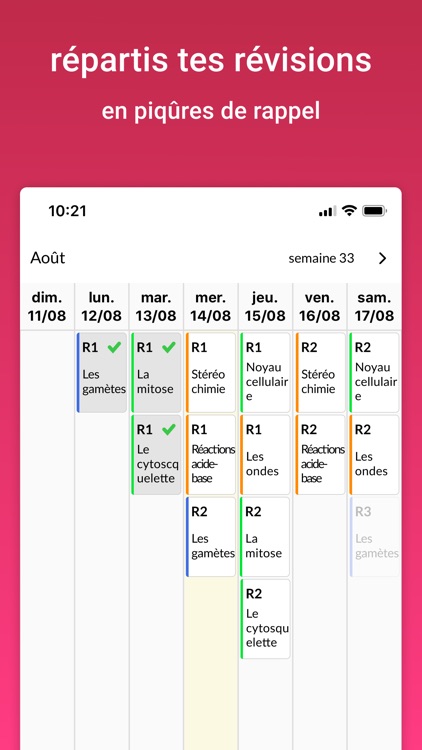 Réviser avec N'oublie Jamais
