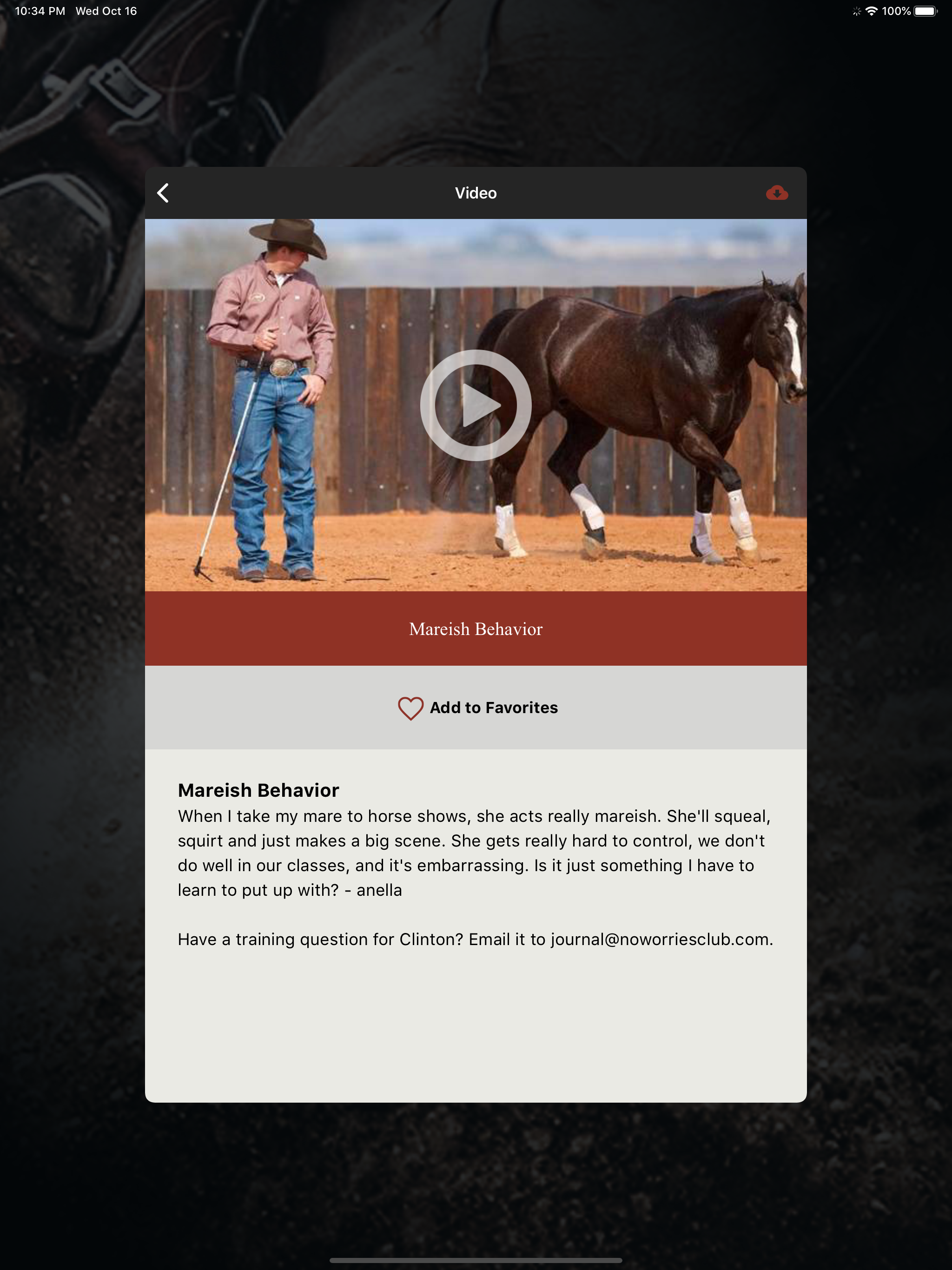Downunder Horsemanship