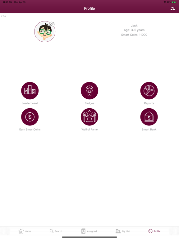 Smart Kidz Smart Classroom iPad screenshot