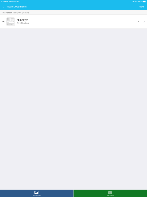 Marten Driver iPad screenshot 4 - Business app