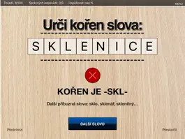 Game screenshot Kořeny slov hack