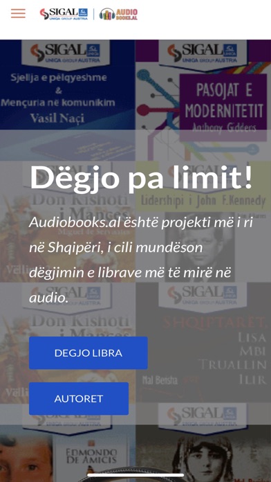 Sigal Audiobooks Screenshot