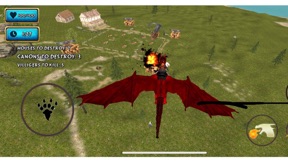 Fire Flying Dragon Simulator screenshot