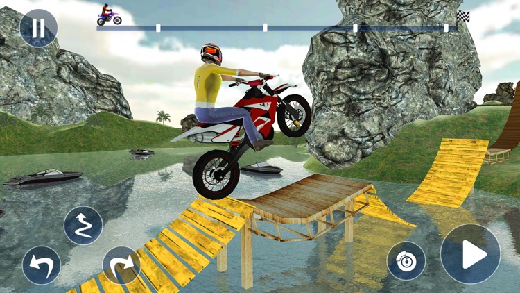 Stunt Bike Driving & 3D Race screenshot-3