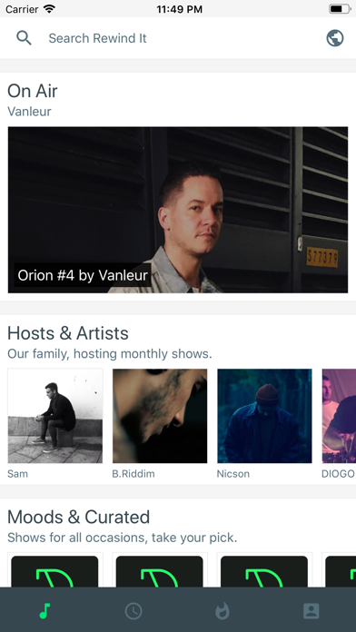 Screenshot #1 pour Rewind It Radio