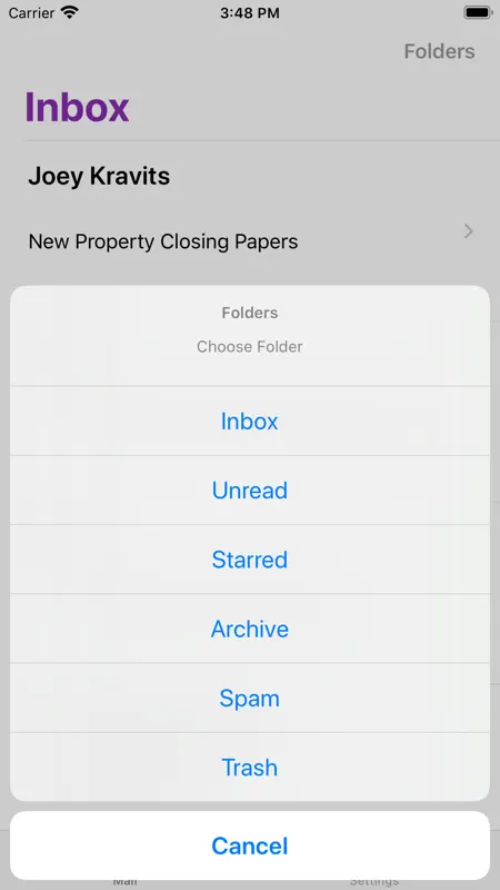 MiniMail for Yahoo Mail screenshot 5 of 5