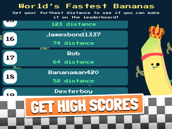 Banana Runner iPad screenshot