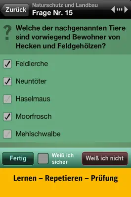 Game screenshot Die Jägerprüfung apk