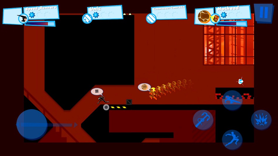 #4. SpeedRunners: Online PVP (iOS) By: tinyBuild LLC