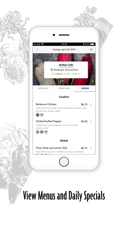 Café BonApp: Menus & Ordering
