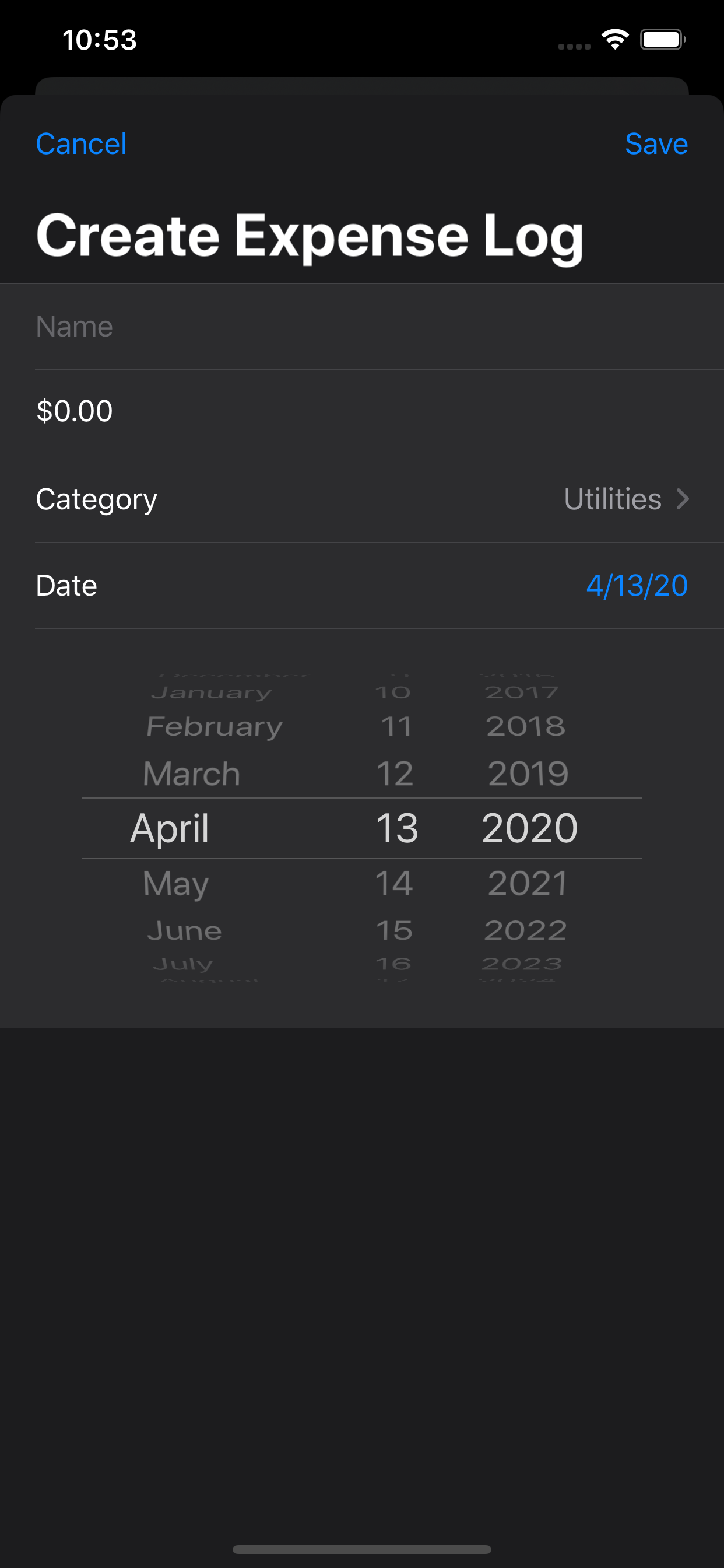 iSave - Expense Tracker