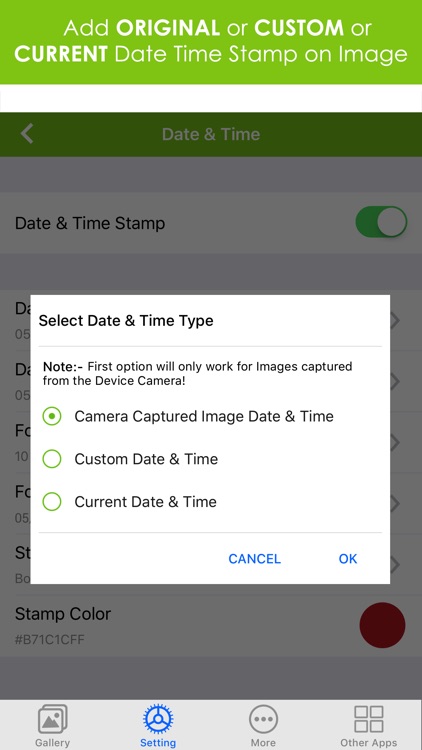 Add Text & Timestamp to Photos screenshot-6