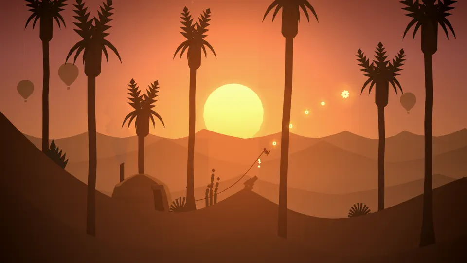 Capture d'écran de Alto's Odyssey sur iPhone 3