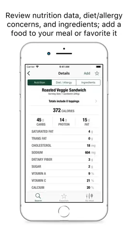 Game screenshot Nutrition - Univ. of Oregon hack