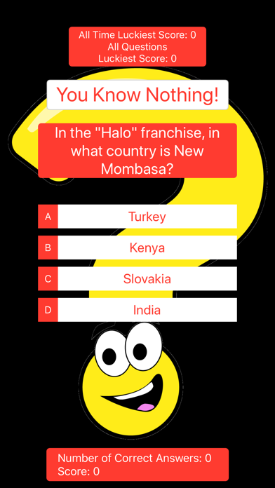 Screenshot #2 pour You Know Nothing Trivia