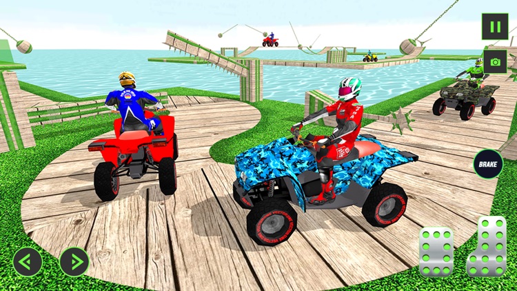 Quad Bike Stunt Racing Games screenshot-3