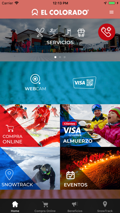 El Colorado Centro Ski Chile Screenshot