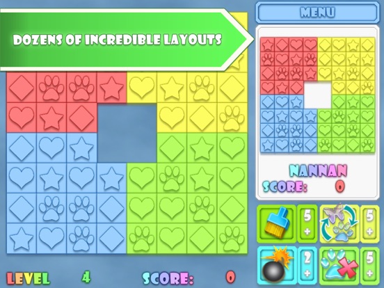 Screenshot #2 for Fitz: Match 3 Puzzle Game