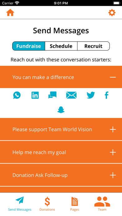 Team World Vision screenshot 3