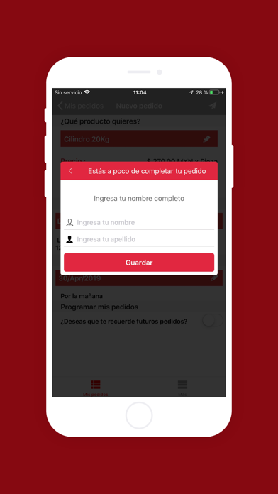 App screenshot