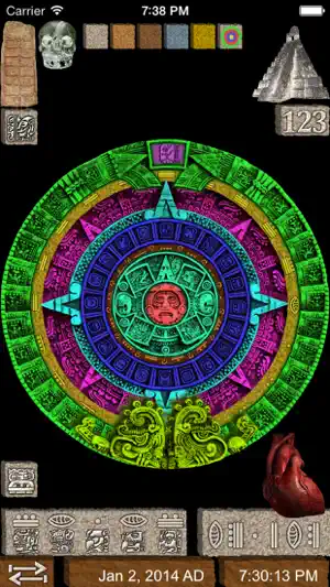 Maya Stone Calendar screenshot 1
