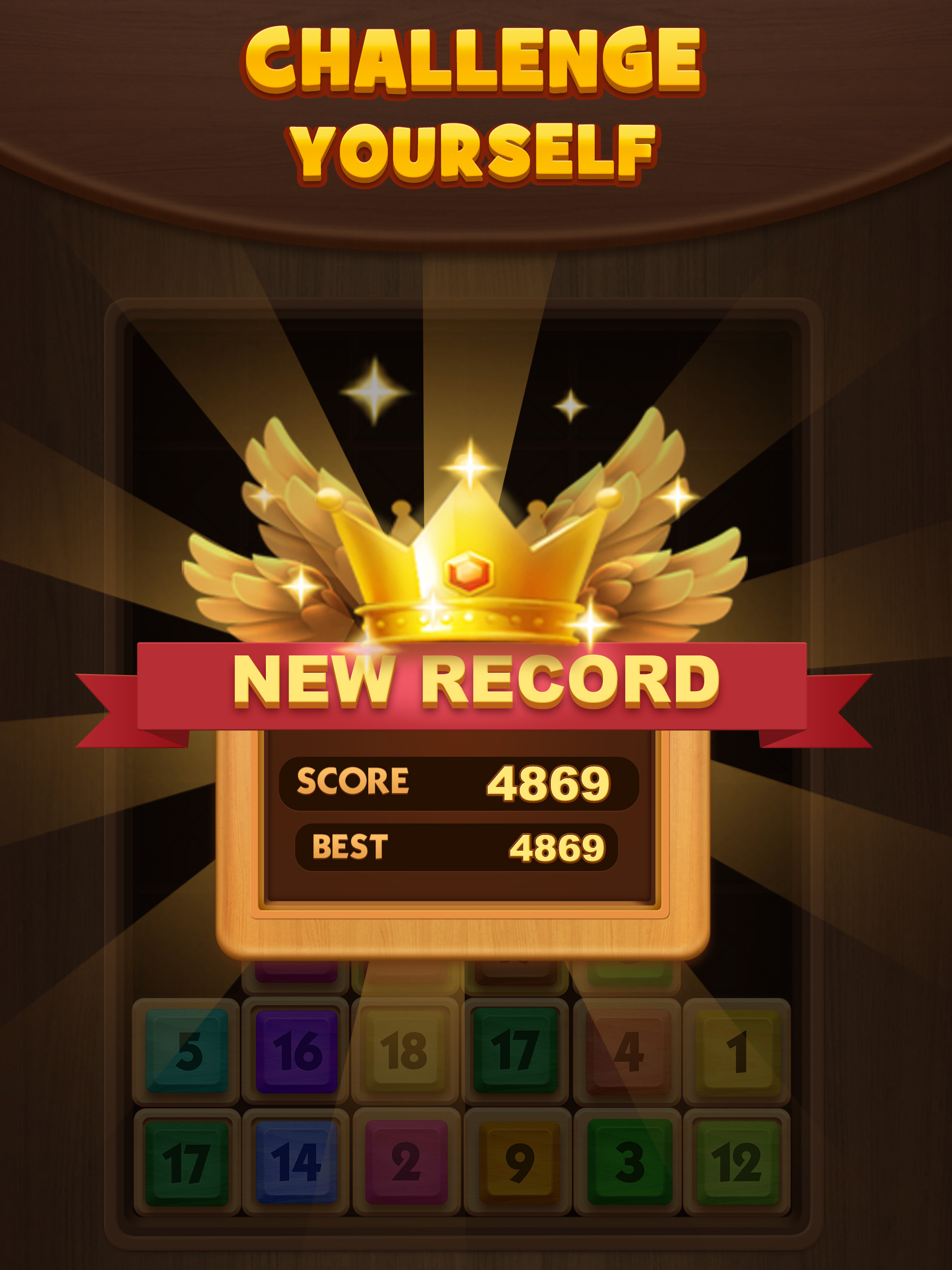 Drag It Merge: Number Block 3D