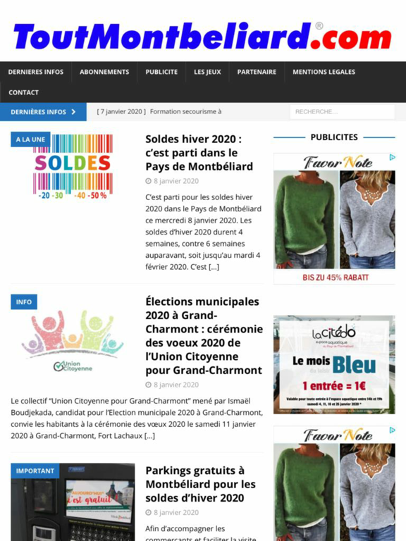 Screenshot #4 pour ToutMontbeliard.com
