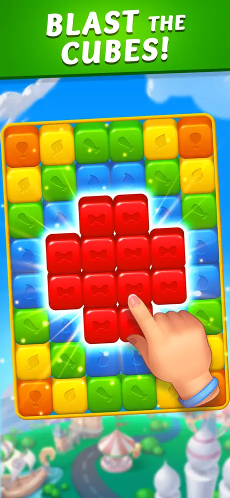 Cube Blast Pop - Tapping Fever