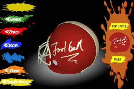 Football Helmet 3D